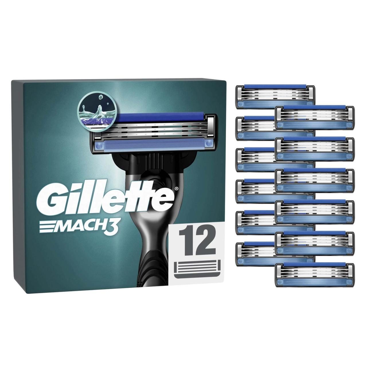 Gillette Mach3 Rasierklingen 12 St. Gillette Mach3 Rasierklingen 12 St. von Gillette