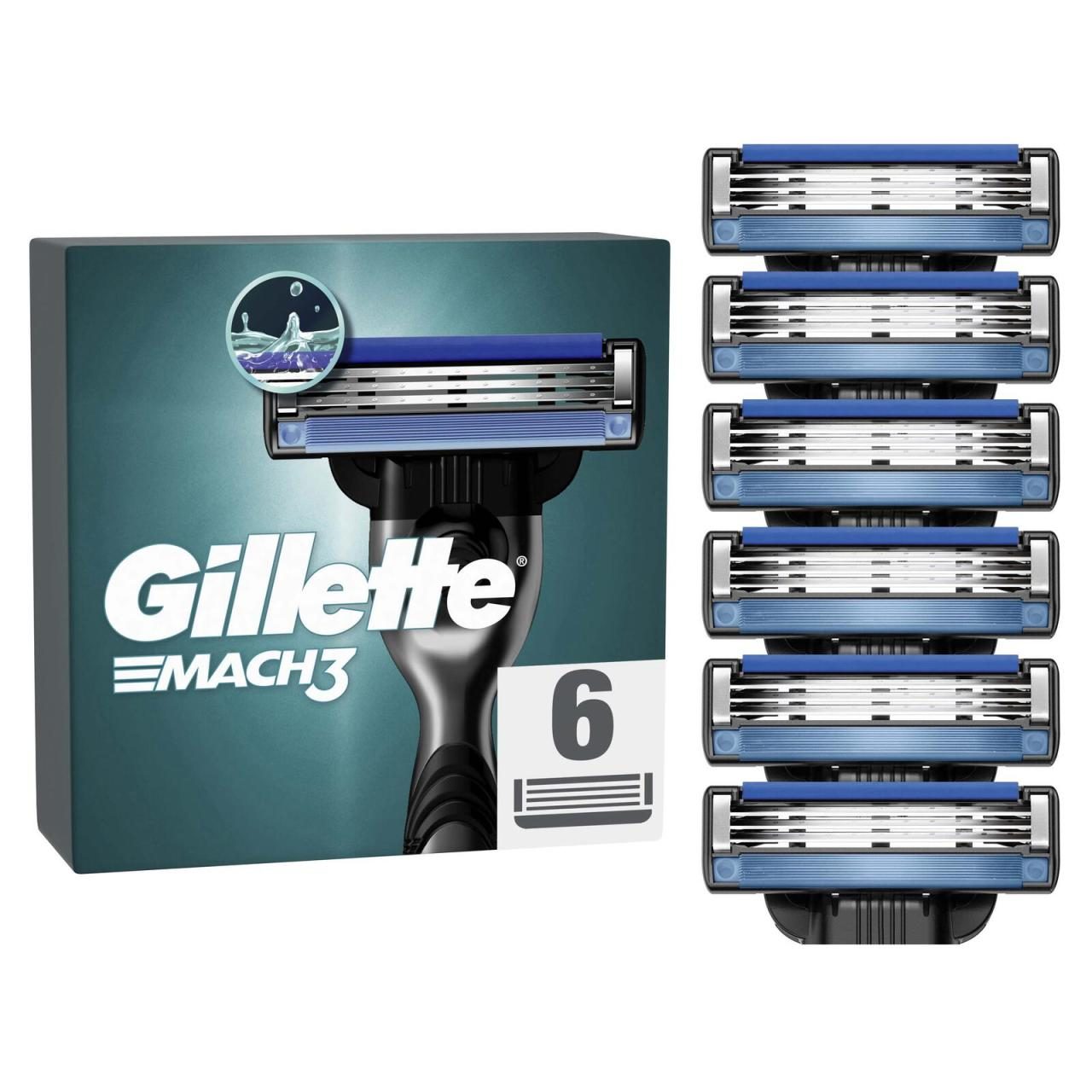 Gillette Mach3 Rasierklingen 6 St. Gillette Mach3 Rasierklingen 6 St. von Gillette