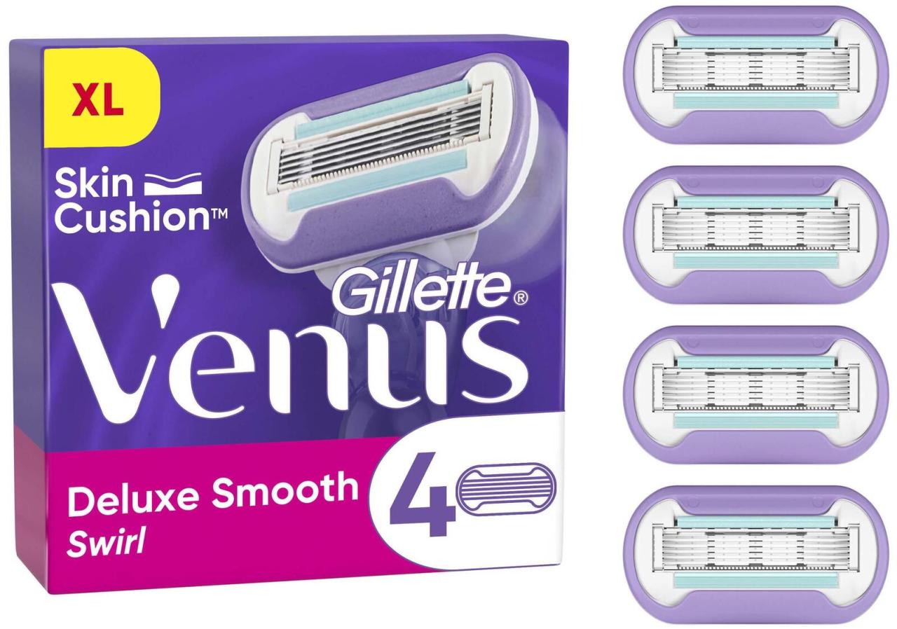 Gillette Venus Deluxe Smooth Swirl Rasierklingen 4 St. Gillette Venus Deluxe Smooth Swirl Rasierklingen 4 St. von Gillette