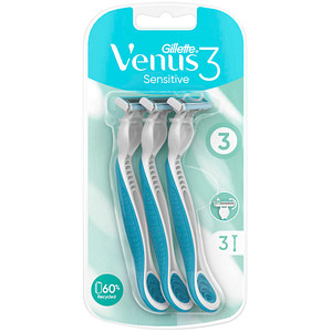 Gillette Sensitive Venus 3 Nassrasierer Damen 3 St. Gillette Sensitive Venus 3 Nassrasierer Damen 3 St. von Gillette