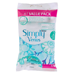 Gillette Simply Venus 2 Einwegrasierer 6 St. Gillette Simply Venus 2 Einwegrasierer 6 St. von Gillette