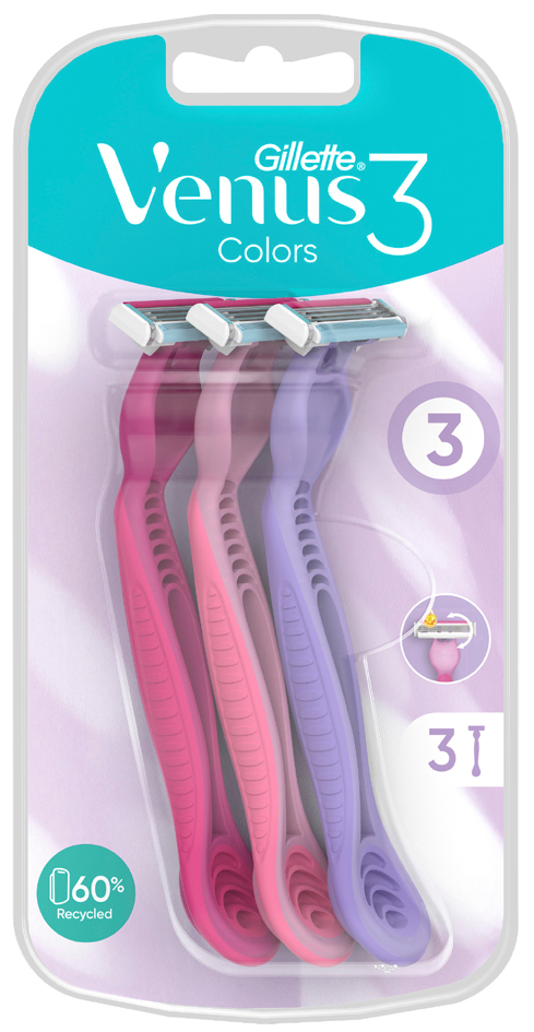 Gillette Venus Einweg-Rasierer Basis, 3er Pack von Gillette