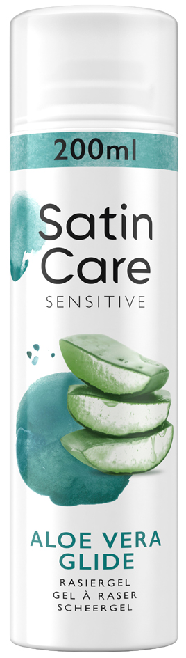Gillette for Women Rasiergel Satin Care Aloe Vera, 200 ml Gillette for Women Rasiergel Satin Care Aloe Vera, 200 ml von Gillette