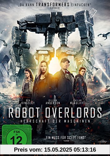 Robot Overlords - Herrschaft der Maschinen von Gillian Anderson