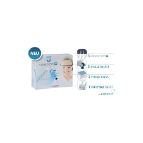 Gilson Pipetman L Starter Kit mit P20L, P200L und P1000L Pipetten und Zubehör, Plastik Gilson Pipetman L Starter Kit mit P20L, P200L und P1000L Pipetten und Zubehör, Plastik von Gilson