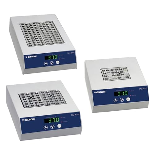 Gilson Digitales Trockenbad Serie, 4-Block, EU Plug, 230V, 50-60Hz von Gilson