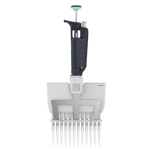 Gilson Pipetman Polyvinylidenfluorid G P12X300G Mehrkanalpipetten, 300µl Kapazität, Grün/Blau Gilson Pipetman Polyvinylidenfluorid G P12X300G Mehrkanalpipetten, 300µl Kapazität, Grün/Blau von Gilson