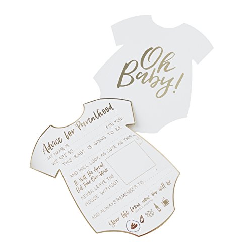 Ginger Ray Gold Foiled Baby Shower 10 Stück von Ginger Ray