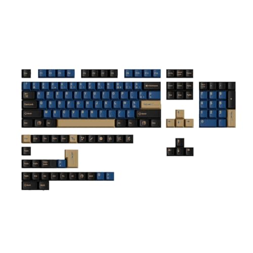 Ginobili PBT-Tastenkappen mit Cherry Blue Samurai Big Set für mechanische Tastaturen Ginobili PBT-Tastenkappen mit Cherry Blue Samurai Big Set für mechanische Tastaturen von Ginobili