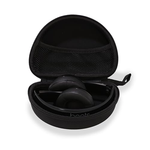 Ginsco Hartschalen-Kopfhörerhülle für Beats Solo 4/Solo 3/Solo 2, kabellose Kopfhörer mit Geräuschunterdrückung, faltbar, tragbar, für Reisen, Schwarz Ginsco Hartschalen-Kopfhörerhülle für Beats Solo 4/Solo 3/Solo 2, kabellose Kopfhörer mit Geräuschunterdrückung, faltbar, tragbar, für Reisen, Schwarz von Ginsco