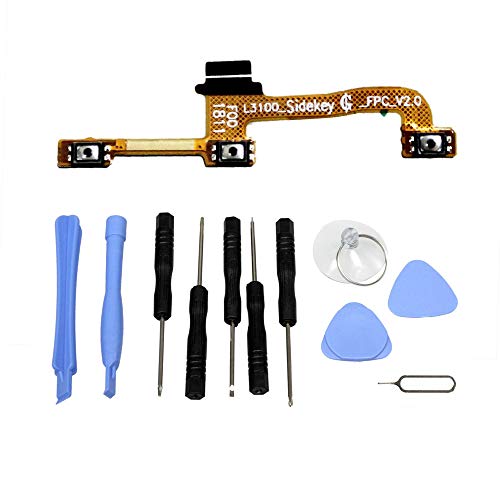 GinTai Power on Volume Schalter Knopf Flexkabel Ersatz für Motorola Moto G6 Play XT1922 von Gintai