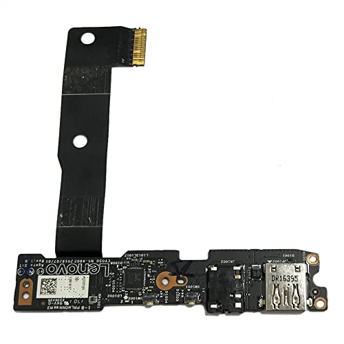 Gintai USB Audio Power Button Karte + Kabel für Lenovo Ideapad Yoga 910-13IKB 80VF 80VG 5C50M35023 NS-A902 von Gintai
