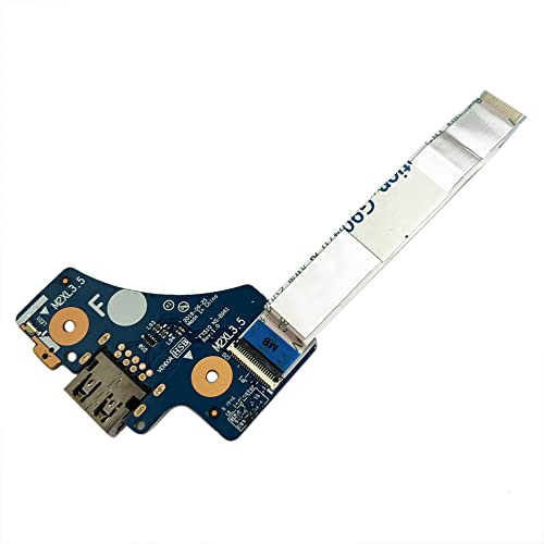 Gintai USB LAN Power On Board + Flex Ribbon Kabel für Lenovo Legion Y530-15ICH-1060 81LB 5C50S91760 NS-B961 von Gintai