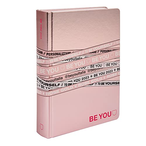 Be You Rose Gold Tagebuch, Big-Format, Kollektion 22/23, für alle, die Klassiker lieben, aber mit einem Hauch von Modernität, Rose Gold, BE9Q5000, Giochi Preziosi von Giochi Preziosi