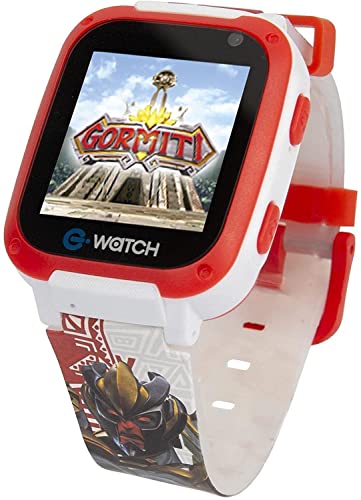 E-Watch Gormiti Playwatch Kinderuhr mit vielen Funktionen zum Mitnehmen deiner Helden für Kinder ab 4 Jahren EWG00000 Giochi Preziosi von Giochi Preziosi