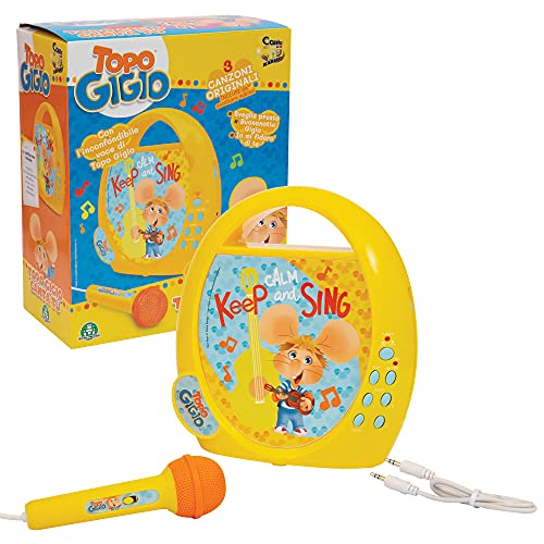 Singen Sie Tu, überall mit Topo Gigio und seinen 3 enthaltenen Originalliedern und Seiner unverwechselbaren Stimme, mit Aufnahme- und Hörfunktion, Giochi Preziosi, TPG27000 Singen Sie Tu, überall mit Topo Gigio und seinen 3 enthaltenen Originalliedern und Seiner unverwechselbaren Stimme, mit Aufnahme- und Hörfunktion, Giochi Preziosi, TPG27000 von Giochi Preziosi