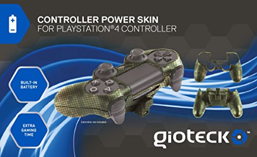 CONTROLLER POWER SKIN BATTERY GIOTECK PS4 von Gioteck