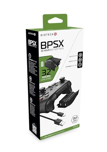 Gioteck - BP-SX Akkupack für Xbox Serie X/S BPSXXBX-11-MU schwarz von Gioteck