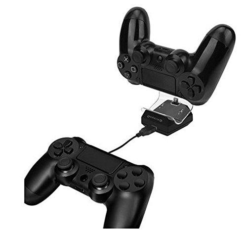 Gioteck DC4PS4-11-MU Dual Charge Station - Ladestation mit Zwei Anschlussmöglichkeiten, für Ps4 Schwarz Gioteck DC4PS4-11-MU Dual Charge Station - Ladestation mit Zwei Anschlussmöglichkeiten, für Ps4 Schwarz von Gioteck