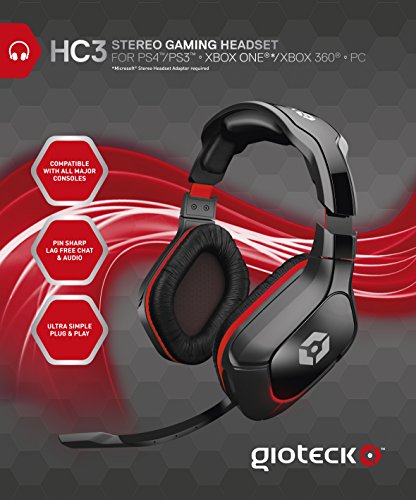Gioteck HC3 Universal Wired Headset - [PS4, PS3, Xbox 360, PC] von Gioteck