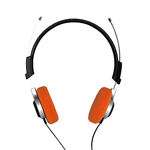Gioteck TX20 Kopfhörer, Vintage, 3,5 mm Klinkenstecker, PS4, Xbox One und PC (orange) von Gioteck