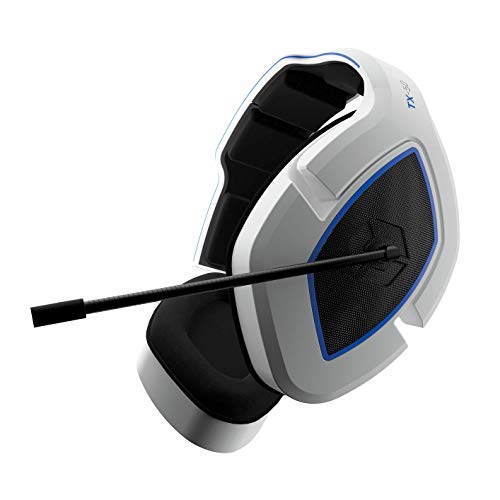 Gioteck TX50 Kopfhörer mit Mikrofon, Klinkenstecker 3,5 mm, für PS5 Xbox Series X und PC (Weiß und Schwarz) von Gioteck