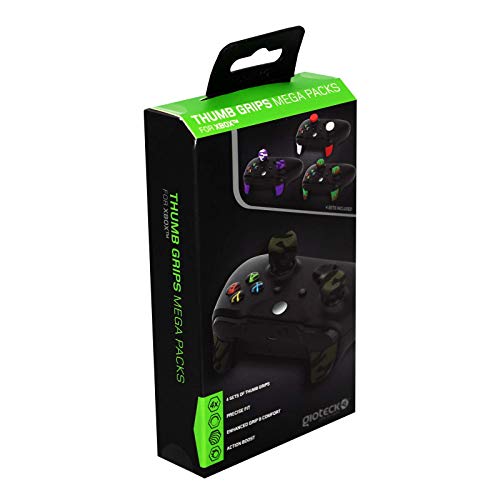 Gioteck Thumb Grips Megapack Joystick-Schutz für Xbox One, rutschfest, 4 Stück von Gioteck