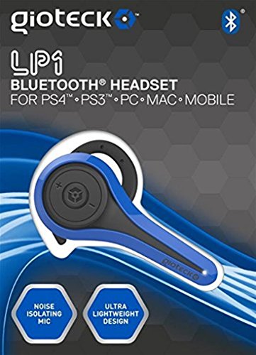 LP1 Mono Headset in Blau [PS4 PS3 PC] von Gioteck