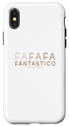 FANTASTICO Hülle für iPhone X/XS FANTASTICO Hülle für iPhone X/XS von Giovanni Zarrella