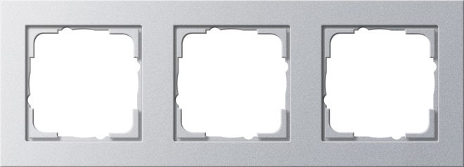 Gira Abdeckrahmen 3f.alu 021325 Gira Abdeckrahmen 3f.alu 021325 von Gira
