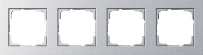 Gira Abdeckrahmen 4f.alu 021425 Gira Abdeckrahmen 4f.alu 021425 von Gira