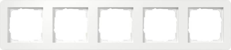 Gira Abdeckrahmen 5fach 0215150 von Gira
