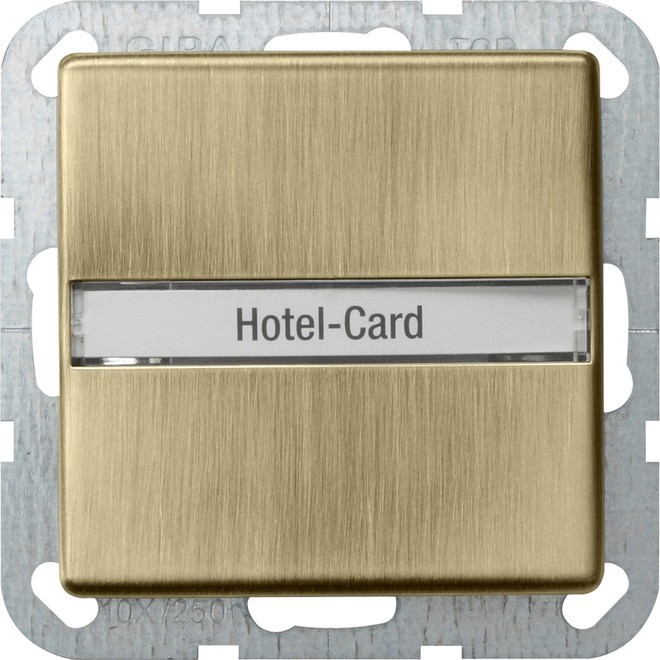 Gira Hotel-Card-Taster BSF brz 0140603 von Gira