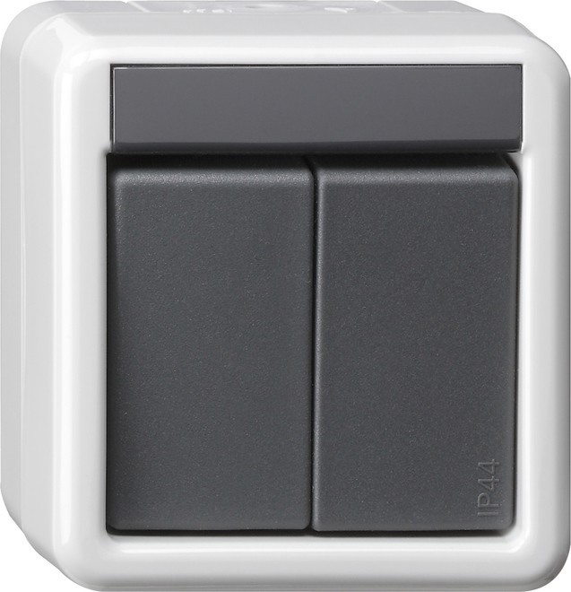 Gira KNX Taster BA 2fach 516130 Gira KNX Taster BA 2fach 516130 von Gira