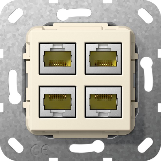 Gira Modular Jack RJ45 Cat6A 569801 Gira Modular Jack RJ45 Cat6A 569801 von Gira