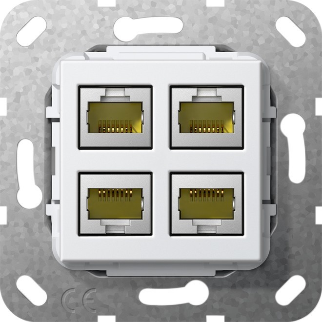Gira Modular Jack RJ45 Cat6A 569803 Gira Modular Jack RJ45 Cat6A 569803 von Gira