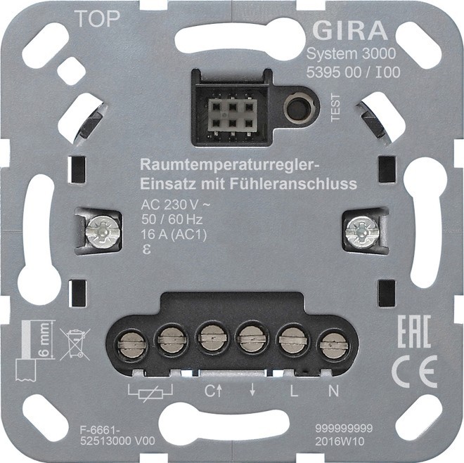 Gira Raumtemperaturreg.-Einsatz 539500 Gira Raumtemperaturreg.-Einsatz 539500 von Gira