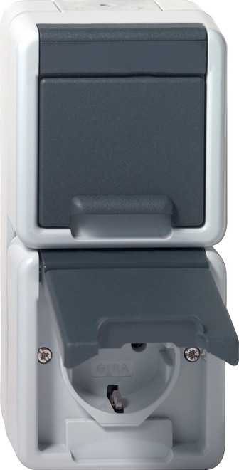 Gira Steckdose 2-fach senkr. 478030 Gira Steckdose 2-fach senkr. 478030 von Gira