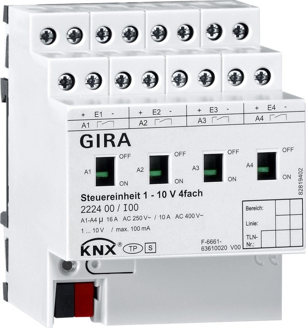 Gira Steuereinheit 222400 von Gira