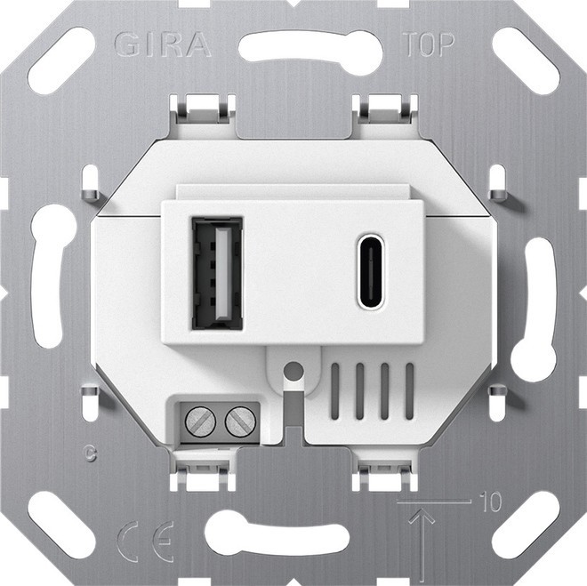 Gira USB-Spannungsversorgung 2f 234900 Gira USB-Spannungsversorgung 2f 234900 von Gira