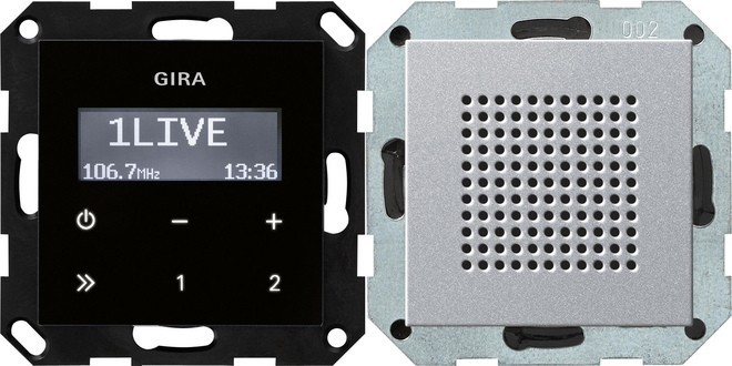Gira Unterputz-Radio RDS 228026 Gira Unterputz-Radio RDS 228026 von Gira