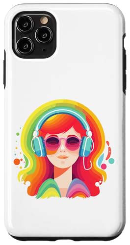 Mädchen Kopfhörer Musik Geschenke für Musikliebhaber Musikliebhaber Hülle für iPhone 11 Pro Max Mädchen Kopfhörer Musik Geschenke für Musikliebhaber Musikliebhaber Hülle für iPhone 11 Pro Max von Girl Headphones Modern Tees