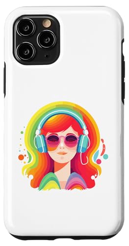 Mädchen Kopfhörer Musik Geschenke für Musikliebhaber Musikliebhaber Hülle für iPhone 11 Pro Mädchen Kopfhörer Musik Geschenke für Musikliebhaber Musikliebhaber Hülle für iPhone 11 Pro von Girl Headphones Modern Tees