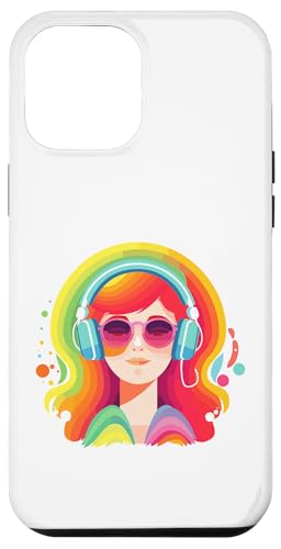 Mädchen Kopfhörer Musik Geschenke für Musikliebhaber Musikliebhaber Hülle für iPhone 12 Pro Max von Girl Headphones Modern Tees