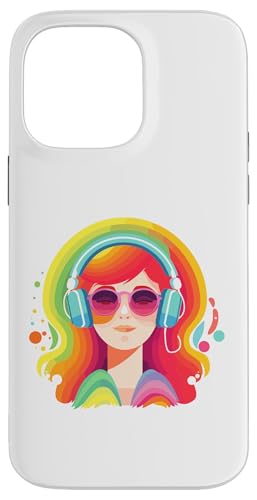 Mädchen Kopfhörer Musik Geschenke für Musikliebhaber Musikliebhaber Hülle für iPhone 14 Pro Max Mädchen Kopfhörer Musik Geschenke für Musikliebhaber Musikliebhaber Hülle für iPhone 14 Pro Max von Girl Headphones Modern Tees