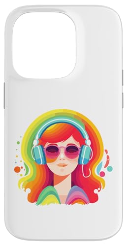 Mädchen Kopfhörer Musik Geschenke für Musikliebhaber Musikliebhaber Hülle für iPhone 14 Pro Mädchen Kopfhörer Musik Geschenke für Musikliebhaber Musikliebhaber Hülle für iPhone 14 Pro von Girl Headphones Modern Tees