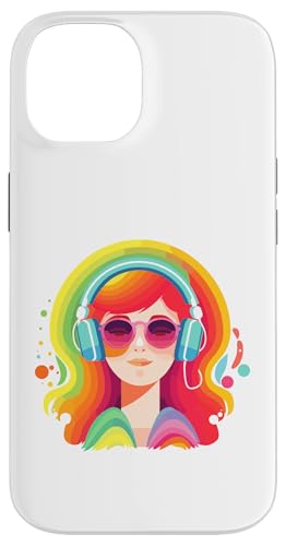 Mädchen Kopfhörer Musik Geschenke für Musikliebhaber Musikliebhaber Hülle für iPhone 14 Mädchen Kopfhörer Musik Geschenke für Musikliebhaber Musikliebhaber Hülle für iPhone 14 von Girl Headphones Modern Tees