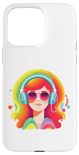 Mädchen Kopfhörer Musik Geschenke für Musikliebhaber Musikliebhaber Hülle für iPhone 15 Pro Max Mädchen Kopfhörer Musik Geschenke für Musikliebhaber Musikliebhaber Hülle für iPhone 15 Pro Max von Girl Headphones Modern Tees
