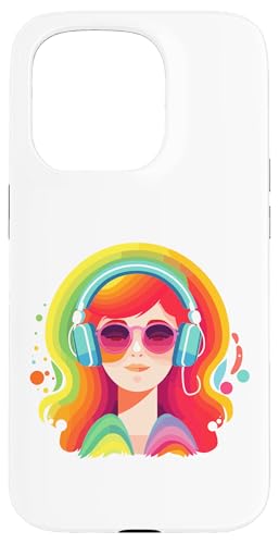Mädchen Kopfhörer Musik Geschenke für Musikliebhaber Musikliebhaber Hülle für iPhone 15 Pro Mädchen Kopfhörer Musik Geschenke für Musikliebhaber Musikliebhaber Hülle für iPhone 15 Pro von Girl Headphones Modern Tees
