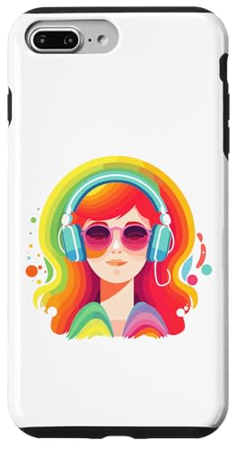 Mädchen Kopfhörer Musik Geschenke für Musikliebhaber Musikliebhaber Hülle für iPhone 7 Plus/8 Plus Mädchen Kopfhörer Musik Geschenke für Musikliebhaber Musikliebhaber Hülle für iPhone 7 Plus/8 Plus von Girl Headphones Modern Tees